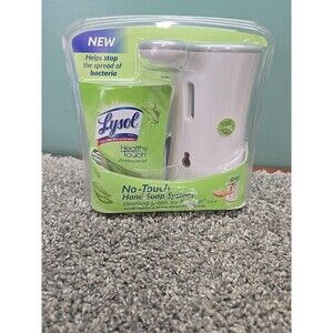 Lysol No-Touch Hand Soap System Green Tea & Ginger Sealed Dispenser ***READ***